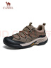 骆驼（CAMEL）【踏山】户外登山鞋男秋冬新款透气舒适徒步运动工装鞋子 G14A342696 (秋季款) 卡其色 42 实拍图