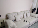 杜杜美家奶油风绒布艺沙发组合 客厅小户型简约现代直排云朵沙发A61# 实拍图