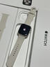 Apple/苹果 Watch SE 智能手表GPS+蜂窝款44毫米星光色铝金属表壳星光色运动型表带S/M MXJ13CH/B 实拍图