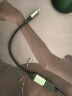 贝尔金（BELKIN）苹果数据线 PD快充 Type-C转Lightning充电线 MFi认证 iPhone手机充电线 1米黑色编织 CAA004 实拍图