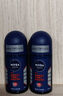 妮维雅（NIVEA）男士干爽魄力爽身走珠液50ml*3（ 夏季  腋下抑汗 干爽） 实拍图
