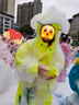 牧萌儿童雨衣男童连体套装防水全身幼儿园女孩小童 活力黄恐龙 M 实拍图