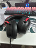 iKF V11 Pro四模无线游戏耳机蓝牙头戴全景环绕音有线2.4G电竞专用fps无畏契约听声辨位三角洲 黑红色 实拍图