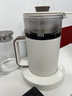 夏普多功能养生壶 电热水壶花茶壶烧水壶恒温壶 煮养生汤银耳羹茶果茶 KP-MT05L-W 白色 0.55L 实拍图