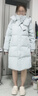 雅鹿中长款羽绒服女冬季2025年冬季新款时尚洋气加厚保暖休闲年轻外套 蓝色 L 【推荐125-140斤】 实拍图