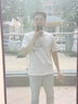 马登工装错视风白色印花T恤男美式重磅纯棉宽松短袖衣服男装夏季 汝窑白 【今日下单顺丰包邮】 S 实拍图