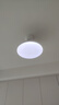 OPPLE风扇灯吊扇灯六档调风LED照明低噪音北欧餐厅卧室吊灯灯具冰风白 实拍图