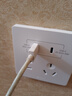 公牛（BULL）开关插座 G12系列五孔带USB+Type-C 30w快充奶油风G12E537暮雪白 实拍图