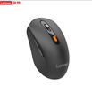 联想（Lenovo） 无线蓝牙双模鼠标 便携办公鼠标 人体工程学设计 适用台式机一体机笔记本平板 Howard黑色 实拍图
