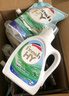 威露士清可新洗衣液柠檬香20.24斤（瓶2L+1L+袋1L*7+消毒液60ml*2）除螨 实拍图