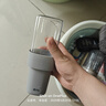 蓓安适刷牙杯洗漱杯旅行便携家用牙刷杯子漱口杯套装可拆2个  质感灰 实拍图