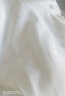 卡帝乐鳄鱼(CARTELO)衬衫男 纯色休闲短袖衬衫舒适透气白衬衣男 1F158101312D 白色-短袖 2XL 实拍图