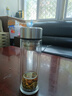富光玻璃杯双层 带茶隔大容量隔热茶杯高档商务泡茶车载水杯透明杯子 实拍图