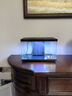 喜高超白玻璃鱼缸智能鱼缸免换水小型客厅水族箱一体式过滤氧气鱼缸 黑色-鱼缸标配 380*210*245mm 实拍图