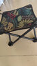 爆品椅子板凳小椅子户外钓椅马扎钓鱼便捷多功能超轻四角凳子马扎 户外小马扎-枫叶蓝色(活动) 实拍图