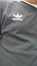 阿迪达斯（adidas）三叶草男女款 3-STRIPES TEE 短袖 KB2459 黑色 L 实拍图