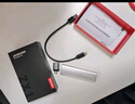联想（Lenovo）2TB 移动硬盘固态(PSSD) ZX1 Type-c USB3.1双接口 读速560MB/s 手机直连 电脑 银色 实拍图