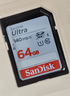 闪迪（SanDisk）64GB TF（MicroSD）内存卡 A1 U1 C10 至尊高速移动版存储卡 读速140MB/s 手机平板游戏机内存卡 实拍图