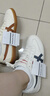 Onitsuka Tiger鬼塚虎男女鞋运动休闲鞋时尚百搭小白鞋MACHU RACER 1183B770 米色 39.5 实拍图