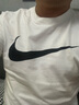 耐克(NIKE)春夏男短袖T恤 纯棉 运动休闲 舒适百搭 DC5095-100 白色M 实拍图