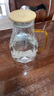 慕馨（moosen）凉水壶玻璃耐热高温防爆家用大容量水瓶凉白开水杯茶壶套装冷水壶 1500ml单壶【钻石升级款】 实拍图