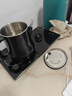 美的（Midea）煮茶器 全自动手柄上水电热水壶304不锈钢茶台一体0.7L电茶炉电水壶套装烧水壶电茶盘C12 实拍图