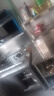 不锈钢拉门工作台操作台厨房储物柜商用打荷台面案板饭店切菜桌子 组装款长80宽50高80cm单通+立架 实拍图
