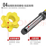 华亚（HUAYA） 哑铃男士杠铃套装可调节环保包胶手铃亚玲家用运动锻炼健身器材 20公斤（左右各10kg）+连接杆 实拍图