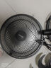 美的（Midea）【超级单品】七叶轻音立式电风扇家用柔风落地扇台式桌面小型风扇大风量节能摇头宿舍电扇 SAF30AB 实拍图