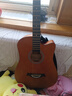 维卡斯（WEIKASI）民谣吉他初学者木吉他单板新手入门练习琴guitar吉它学生男女乐器 41英寸咖啡色+礼包【进阶推荐】 实拍图