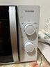 东芝（TOSHIBA）快捷微波炉 家用小型 700W大火力 黄金容量20L 均匀加热 简易旋钮操控 易清洁ER-S180ACNW 实拍图