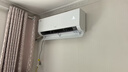 海尔（Haier）【小红花空调-绽放版】净省电1.5匹挂机卧室空调 KFR-35GW/E1-1家电国家补贴20%以旧换新 实拍图