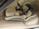 Heekin德国 儿童安全座椅汽车用0-4-12岁婴儿宝宝360度旋转ISOFIX硬接口 时尚灰(ISOFIX+360度旋转) 实拍图