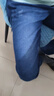 真维斯（JEANSWEST）牛仔裤男2025春季轻商直筒修身牛仔长裤男蓝色常规32 实拍图