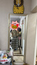 无印良品（MUJI）女式 马德拉斯格纹 宽摆裙长半身裙女装裙子25年夏季款BE1XKA5S 象牙色格纹 XL (165/74A) 实拍图