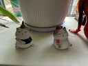 妖娆猫猫咪桌面摆件办公室女孩生日礼物女生高级感送女朋友实用文创礼品 A132 宫廷风御猫 （一套4只） 实拍图