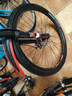 凤凰变速山地车车轮组前后车轮总成碟刹款旋式车轮轮毂 通用自行车 26寸碟刹前轮+内外胎 实拍图