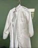 乐优佰易 白大褂 标准款S码 男女学生化学实验工作服 实拍图