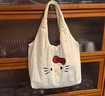 优歆HelloKitty女包帆布包包大容量托特包通勤包单肩包帆布袋高颜值 【KT单肩包】 长33宽32cm 实拍图