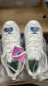 斯凯奇（Skechers）女鞋春季小白鞋蕾丝休闲运动熊猫鞋黑色增高厚底老爹鞋11959 白色/WHT 37 实拍图