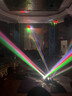派顿ktv氛围灯六臂舞厅家庭激光灯七彩旋转灯酒吧蹦迪闪光灯舞台灯光 六臂魔球激光 光束灯【遥控款】 小金刚六臂蜂眼 实拍图