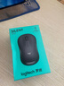 罗技（Logitech）M221 轻音鼠标 无线鼠标 办公鼠标 对称鼠标 带无线微型接收器 米白色 实拍图