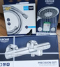高仪（GROHE）原装进口恒温淋浴花洒套装 4按键130MM空气手持花洒组合26107000 【升级冷触款】有下出水 实拍图
