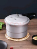 双喜高压锅燃气电磁炉两用防爆家用小型压力锅18CM/3.5L【蒸格款】 实拍图