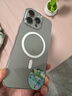 倍思 【真不发黄丨冰透款】适用iphone15promax手机壳苹果15promax保护套磁吸壳超薄无线充电防摔全包 实拍图