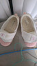 牧童幼儿园鞋春秋款室内鞋男童防撞学步鞋女宝宝小白鞋 白桃粉1 26 实拍图