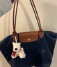 LONGCHAMP珑骧Le Pliage Original系列女包长柄饺子包托特包腋下包 实拍图