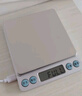 拜杰电子秤厨房秤不锈钢秤面烘培秤克秤食物秤3kg/0.1g咖啡电子秤克称 实拍图
