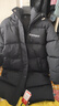 皮尔卡丹（pierre cardin）儿童羽绒棉服2026新款中长款中大童男孩棉袄宝宝冬季加厚洋气外套 黑色 150 实拍图