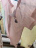 贝瑞加（Babyprints）婴儿衣服2件装新生儿连体衣短袖宝宝哈衣纯棉薄款爬服 粉黄73 实拍图